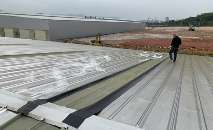 武义厂房屋面防水维修案例